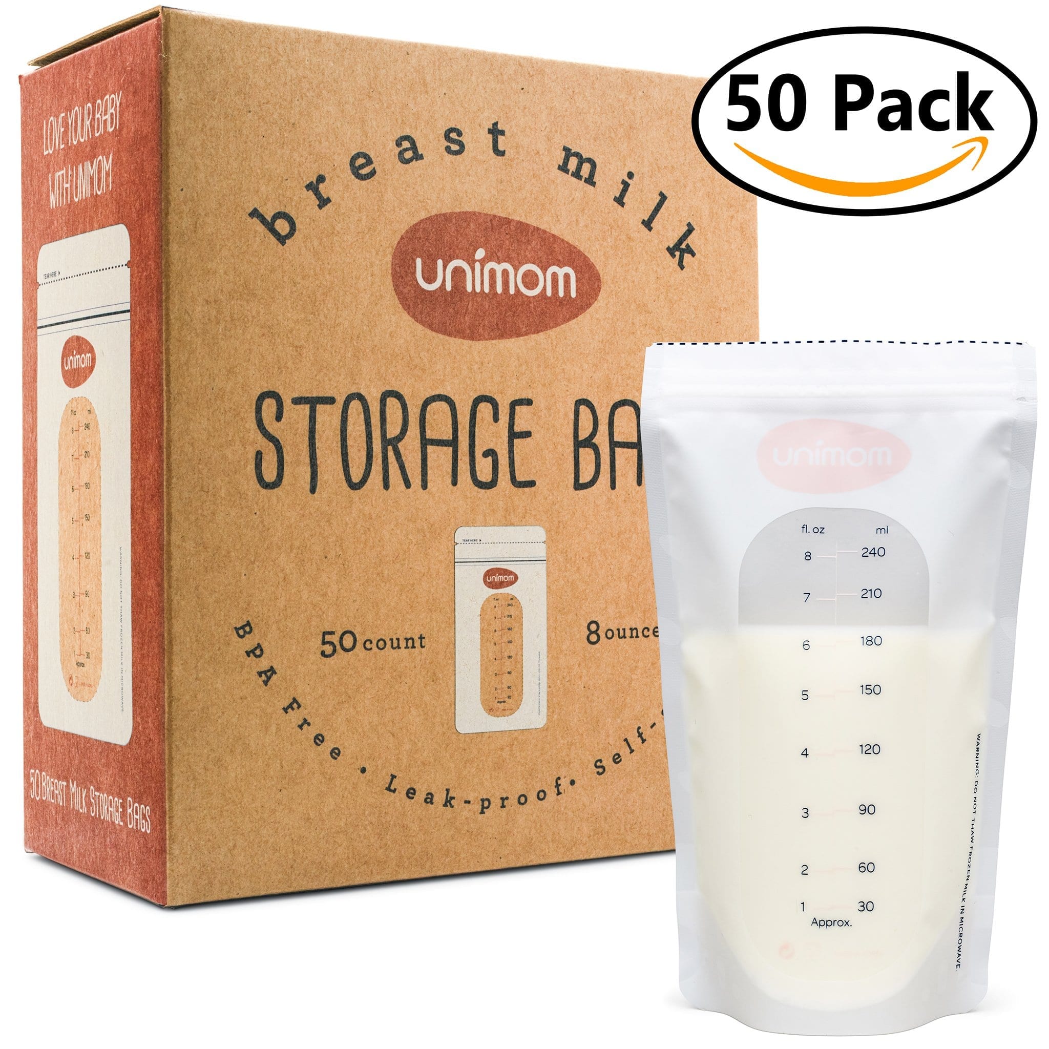 Milkies Breast Milk Storage Bags (50 ct)